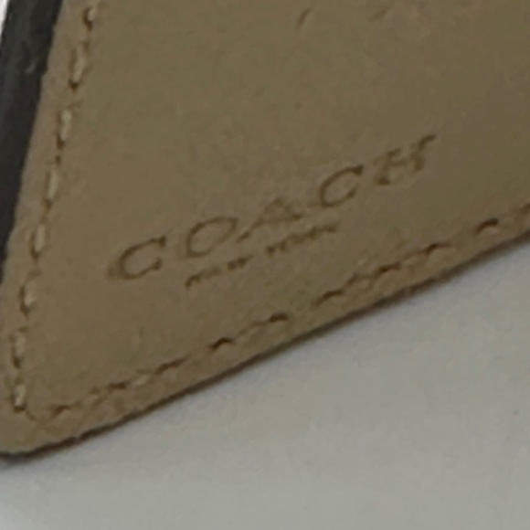 Coach Women's Wallet in Yellow and White - Picture 8 of 12